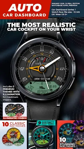 Скриншот 2 — WB Auto: Car Dashboard Face