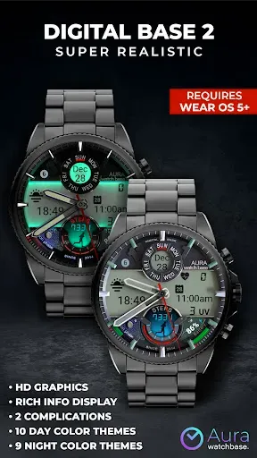 Скриншот 2 — WB Digital Base 2 Watch Face