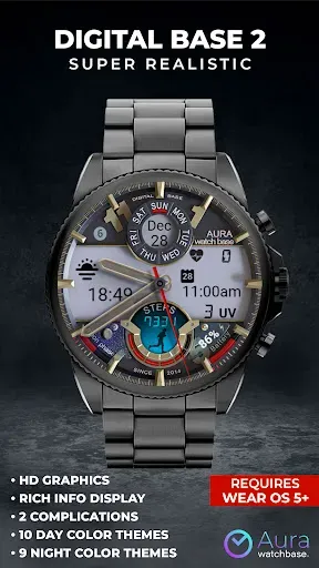 Скриншот 3 — WB Digital Base 2 Watch Face