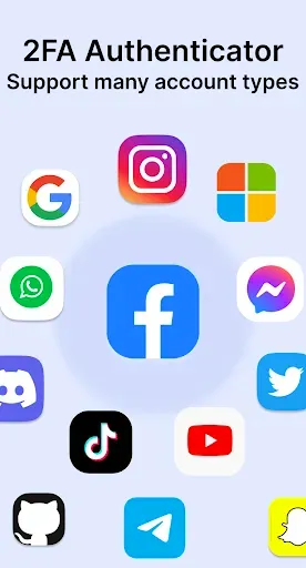 Скриншот 1 — Authenticator - 2FA & Password