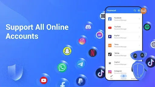 Скриншот 1 — Аутентификатор: 2FA и Пароль