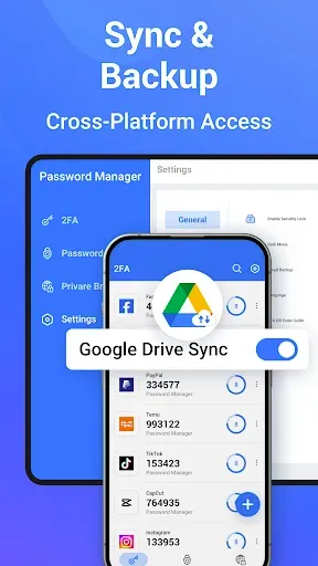 Скриншот 4 — Аутентификатор: 2FA и Пароль