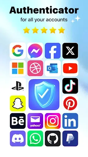 Скриншот 1 — Authenticator - Authkey 2FA