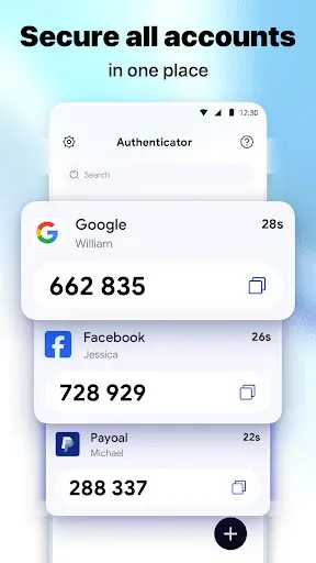 Скриншот 2 — Authenticator - Authkey 2FA