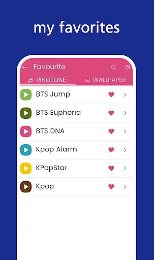 Скриншот 4 — KPOP Music Ringtone