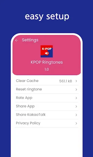Скриншот 5 — KPOP Music Ringtone