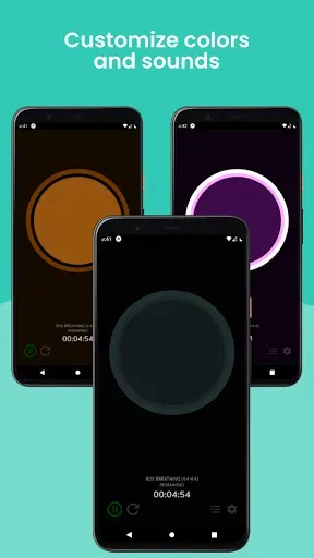 Скриншот 5 — Awesome Breathing: Pacer Timer