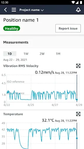 Скриншот 1 — Amazon Monitron