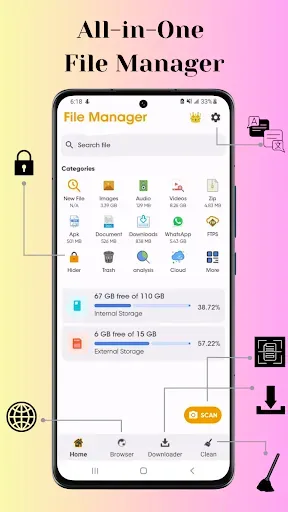 Скриншот 1 — File Manager