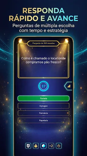 Скриншот 2 — Quiz do Milhão: Desafio