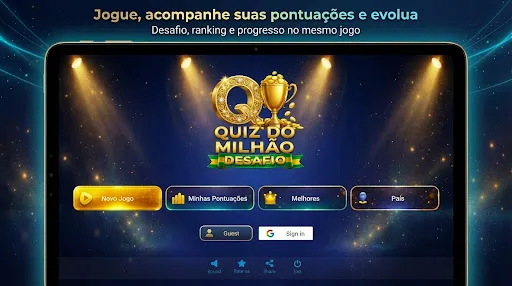 Скриншот 4 — Quiz do Milhão: Desafio