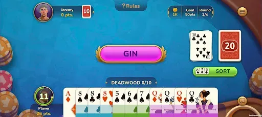 Скриншот 2 — Rummy Gin