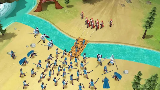 Скриншот 1 — Kingdom Clash: симулятор битвы