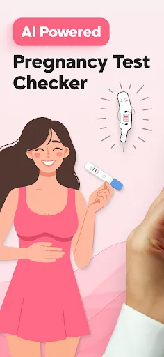 Скриншот 1 — Pregnancy Test app: Test Check