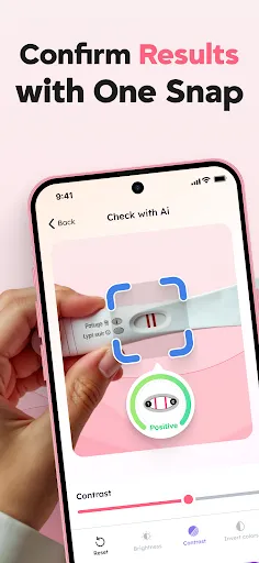 Скриншот 2 — Pregnancy Test app: Test Check