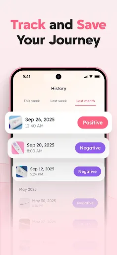Скриншот 5 — Pregnancy Test app: Test Check
