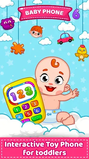 Скриншот 1 — Baby Phone for Toddlers Games