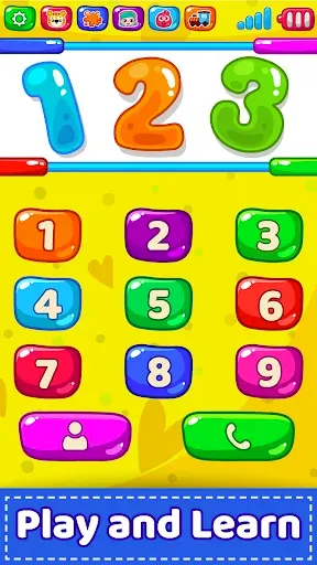 Скриншот 2 — Baby Phone for Toddlers Games