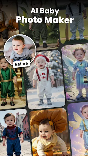 Скриншот 1 — Baby Month Photo Editor Frame