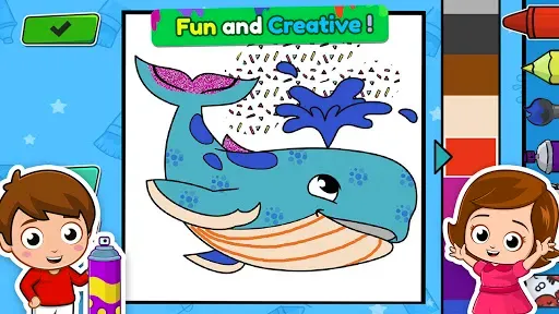 Скриншот 4 — Animal Coloring Book for Kids