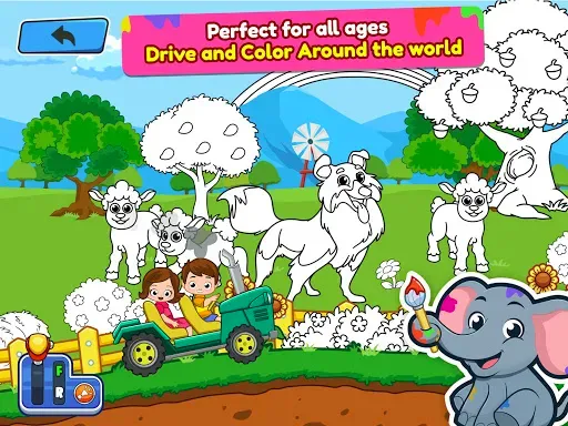 Скриншот 6 — Animal Coloring Book for Kids