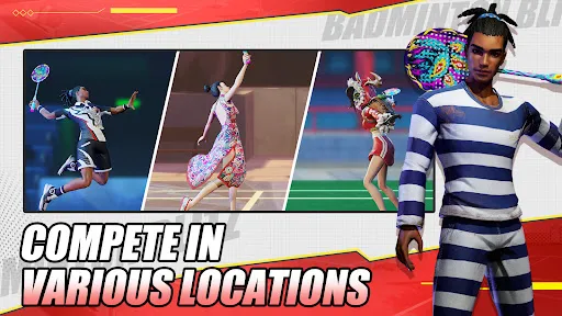 Скриншот 6 — Badminton Blitz - PVP online