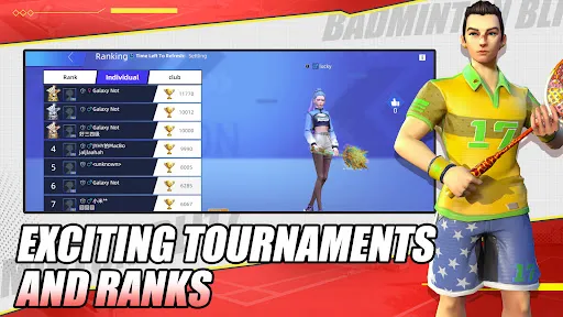 Скриншот 7 — Badminton Blitz - PVP online