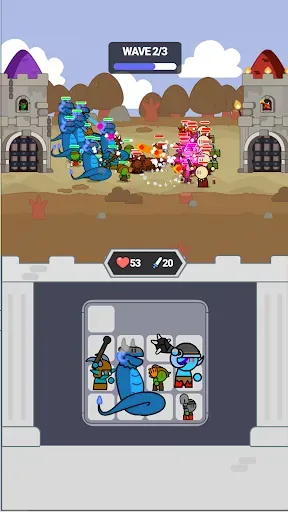 Скриншот 5 — Bag Battle: Units Clash