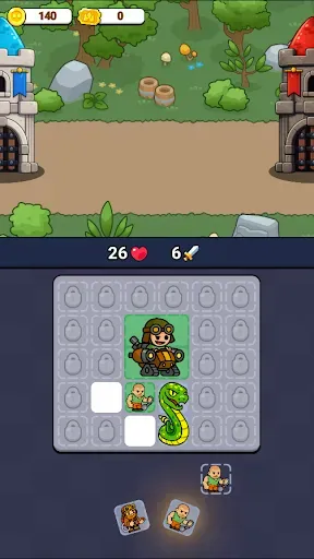 Скриншот 2 — Bag Warriors: Merge Fight