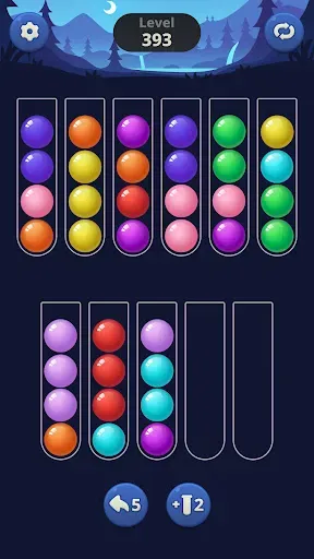 Скриншот 1 — Ball Sort - Color Puz Game