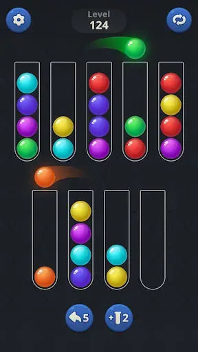 Скриншот 3 — Ball Sort - Color Puz Game