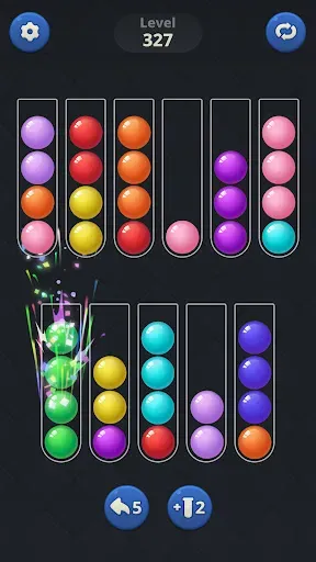 Скриншот 4 — Ball Sort - Color Puz Game