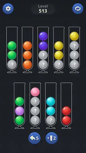 Скриншот 6 — Ball Sort - Color Puz Game