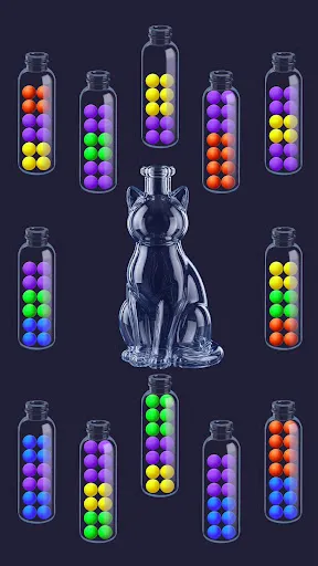 Скриншот 2 — Ball Sort: сортировка по цвету