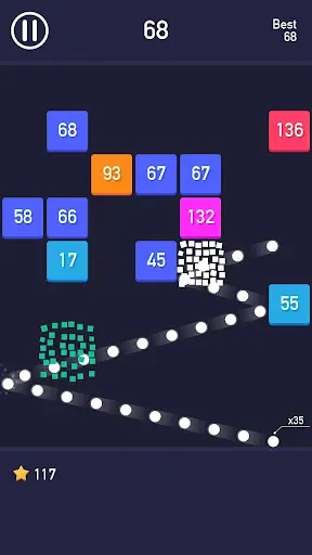 Скриншот 3 — Balls Bricks Breaker
