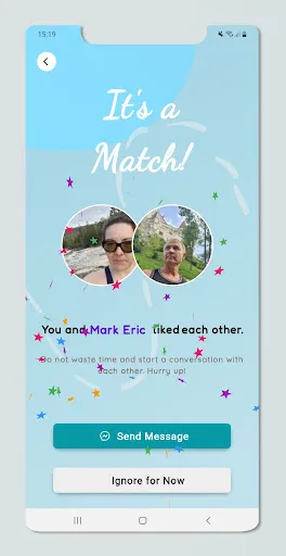 Скриншот 2 — Bambo - Dating, Chat & Meet!