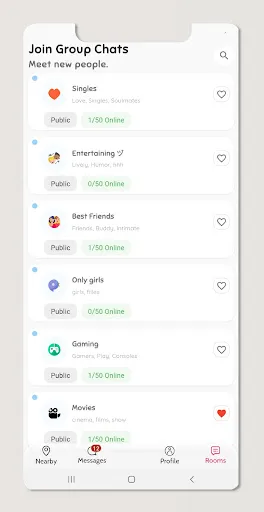Скриншот 7 — Bambo - Dating, Chat & Meet!