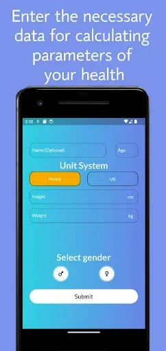 Скриншот 2 — PurineMe Uric Acid Calculator
