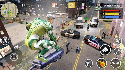 Скриншот 5 — Rope Monster: Crime Battle