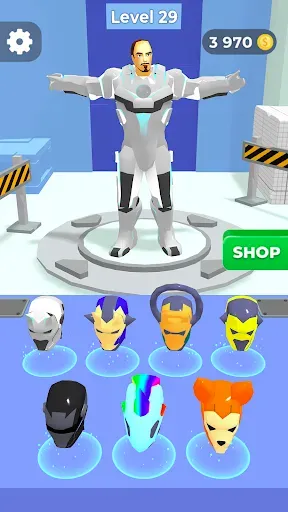 Скриншот 1 — Iron Suit симулятор супергероя