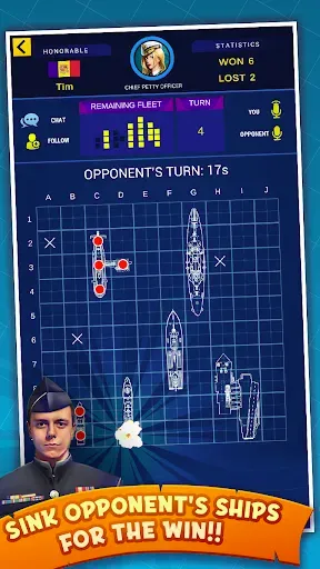 Скриншот 2 — Warship Battle