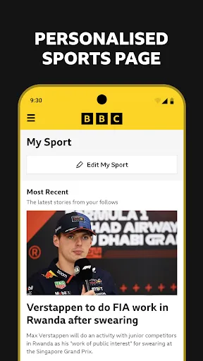 Скриншот 6 — BBC Sport - News & Live Scores