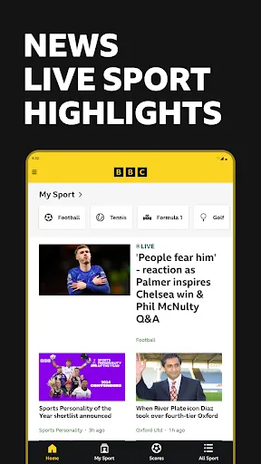 Скриншот 7 — BBC Sport - News & Live Scores