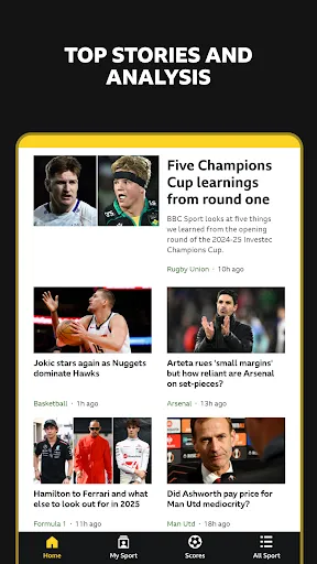 Скриншот 8 — BBC Sport - News & Live Scores