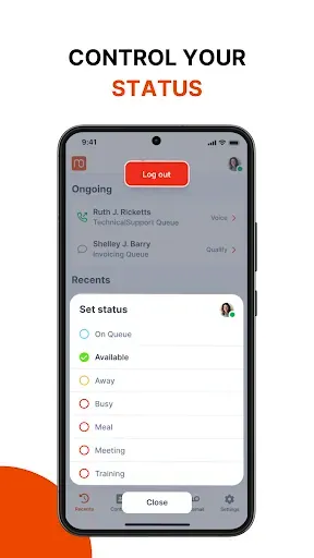 Скриншот 2 — Mobile Office for Genesys