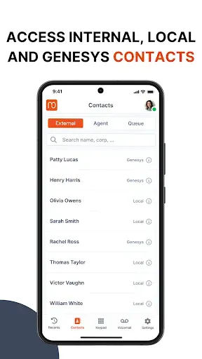 Скриншот 4 — Mobile Office for Genesys