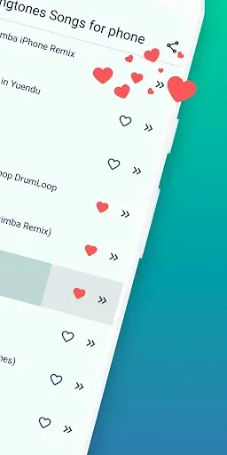 Скриншот 2 — Рингтоны Песни для телефона