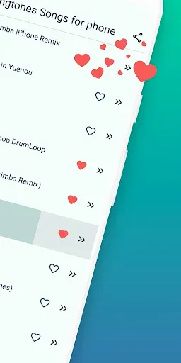 Скриншот 8 — Рингтоны Песни для телефона