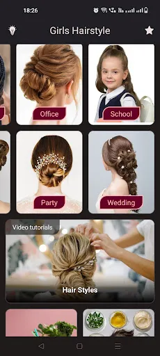 Скриншот 3 — Girls hairstyle step by step