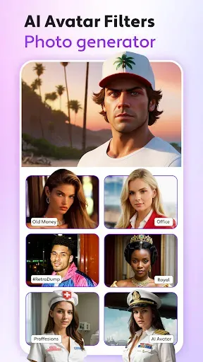 Скриншот 8 — Hair Styler App, AI Hairstyle
